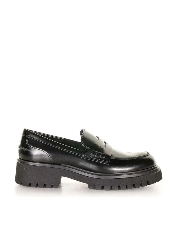 GUGLIELMO ROTTA MOCASINES  NEGRO