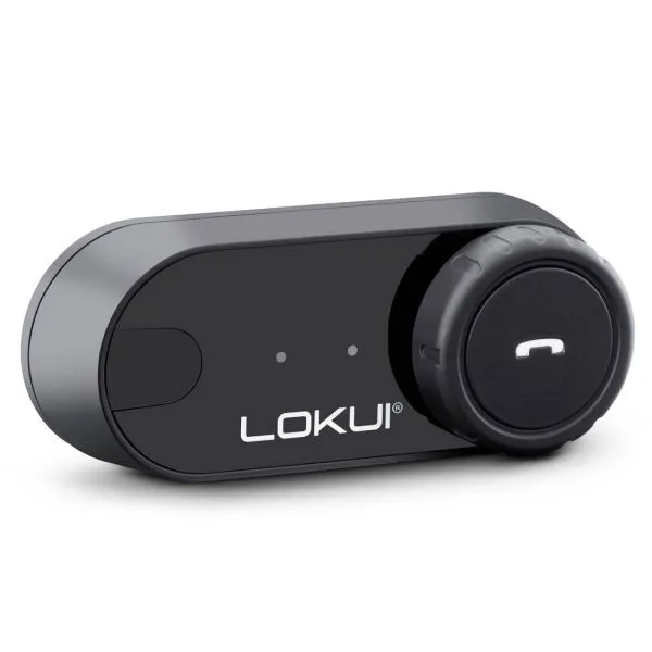 HJC i100 N. Grey + Kit Bluetooth Lokui K30 