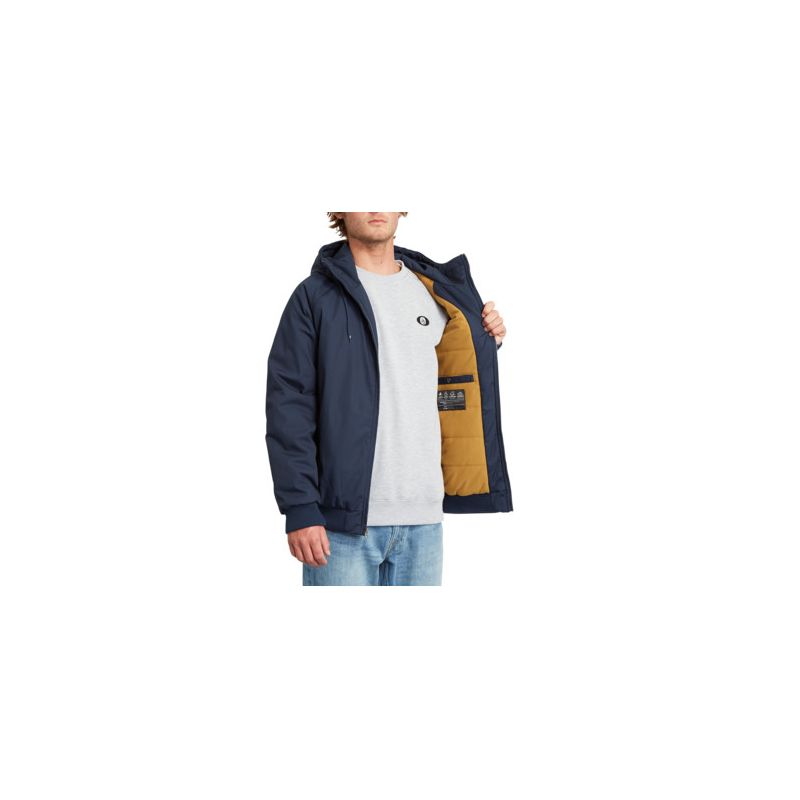 Hombre de la chaqueta Volcom Hernan 5K (Marina)