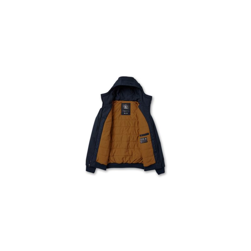 Hombre de la chaqueta Volcom Hernan 5K (Marina)
