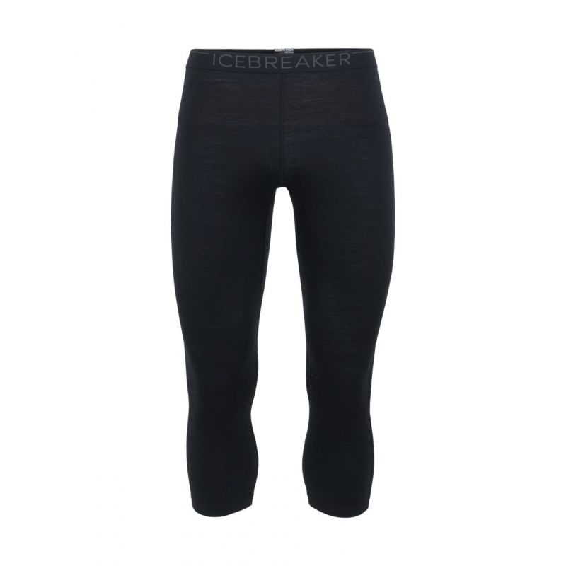 Hombre Leggings 200 Oasis Icebreaker sin piernas (Black/Monsoon)