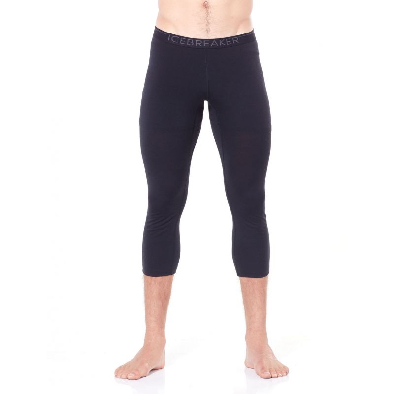 Hombre Leggings 200 Oasis Icebreaker sin piernas (Gristone Heather)