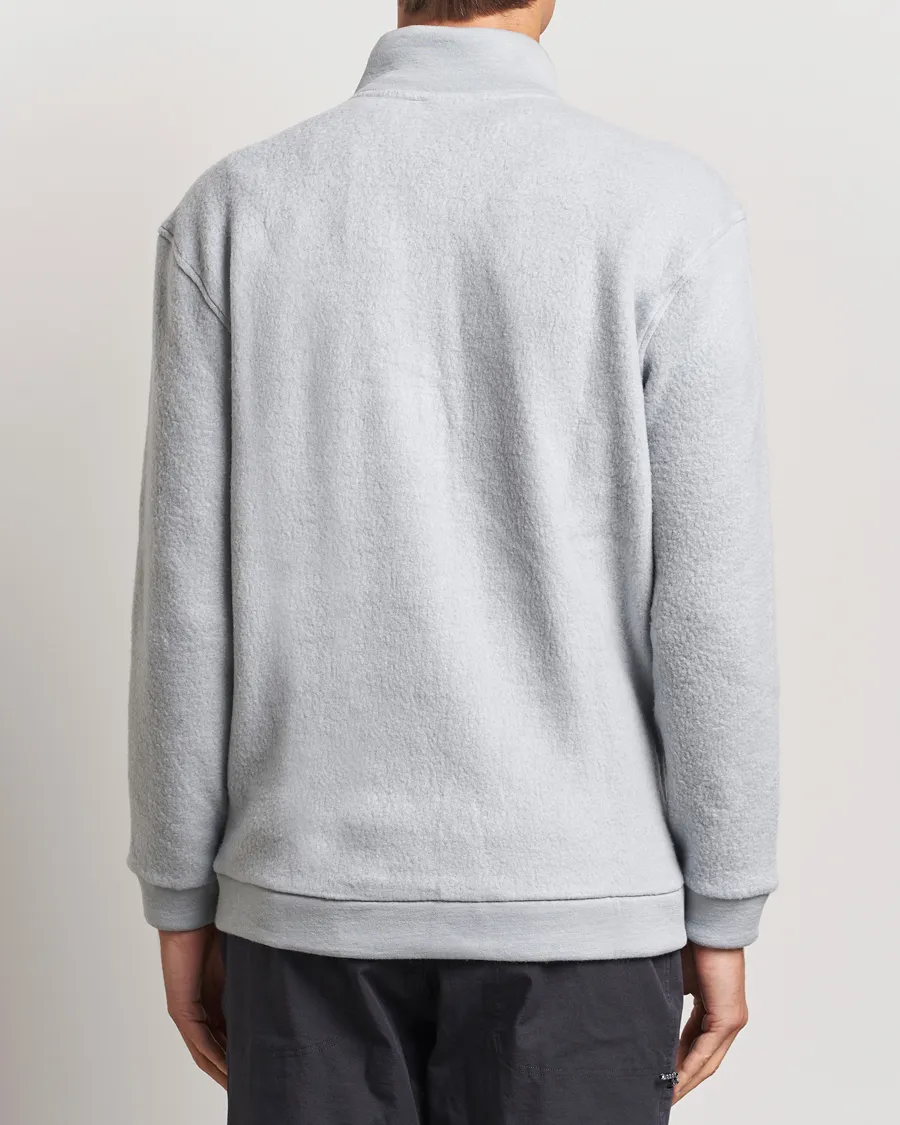 Houdini Alto Wool/Tencel Half Zip Cloudy Grey