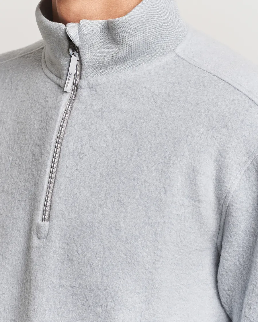 Houdini Alto Wool/Tencel Half Zip Cloudy Grey