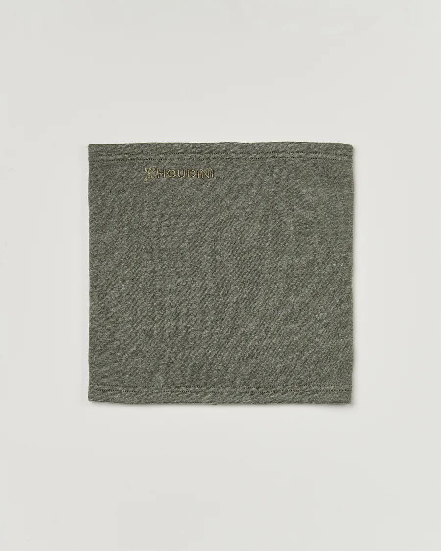 Houdini Alto Wool/Tencel Neck Gaiter Sage Green