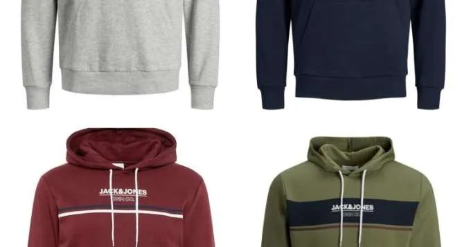 Jack & Jones Hoodies suéter con capucha hombre