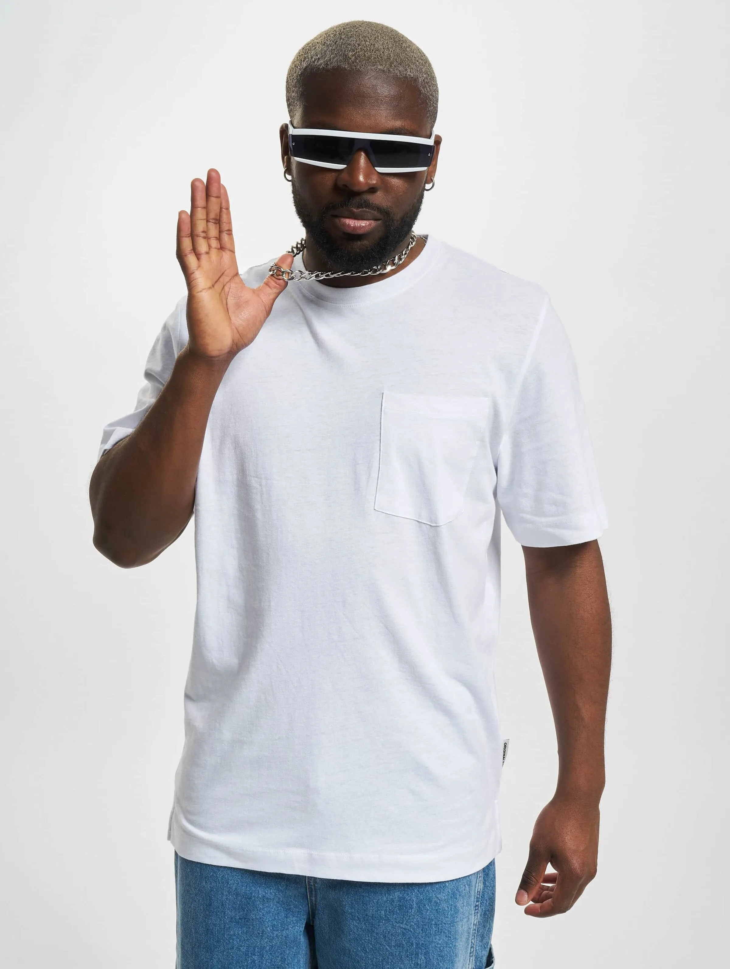 Jack & Jones Flores Linen Crew Neck