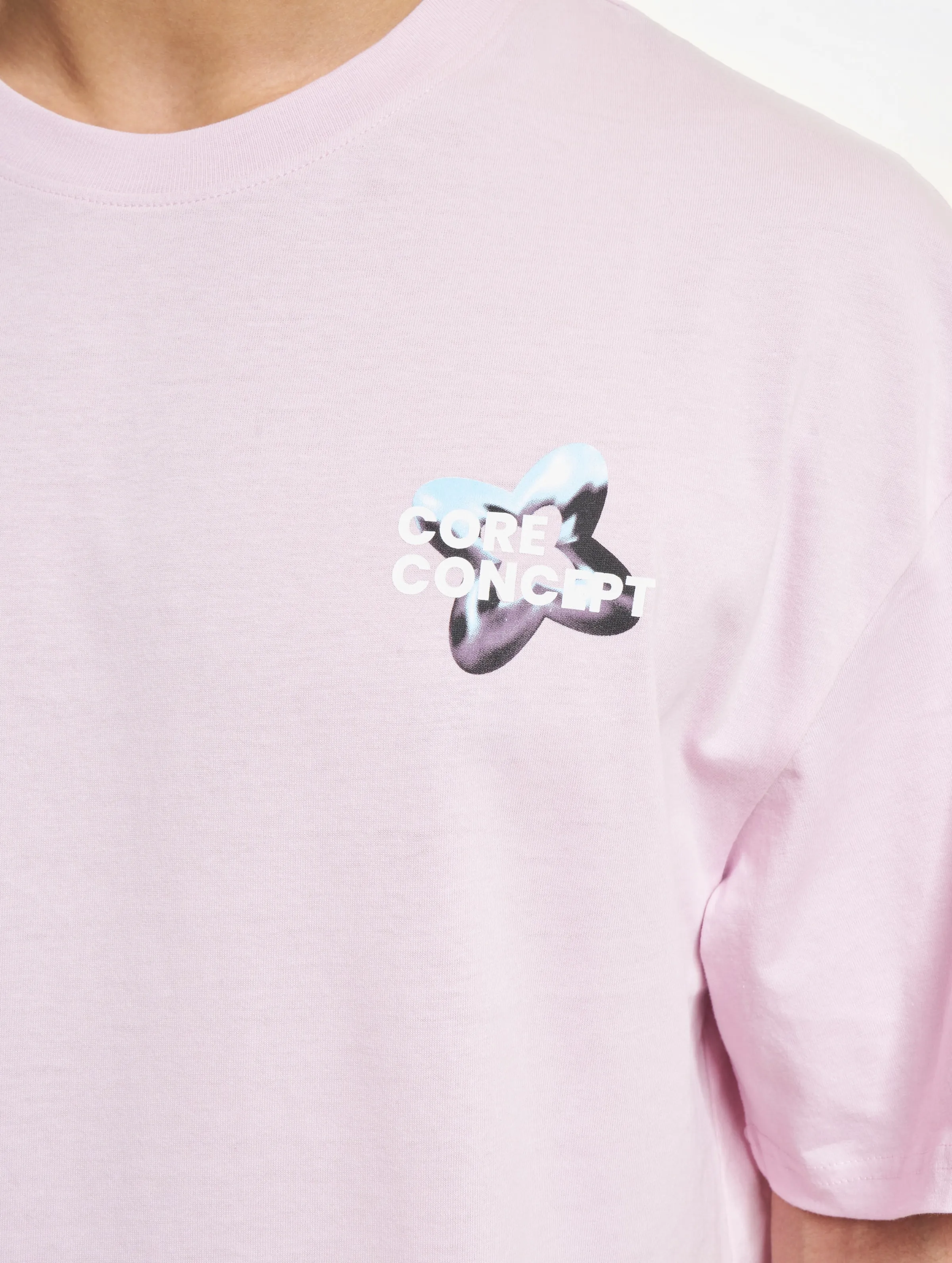 Jack & Jones Flower Text Crew Neck