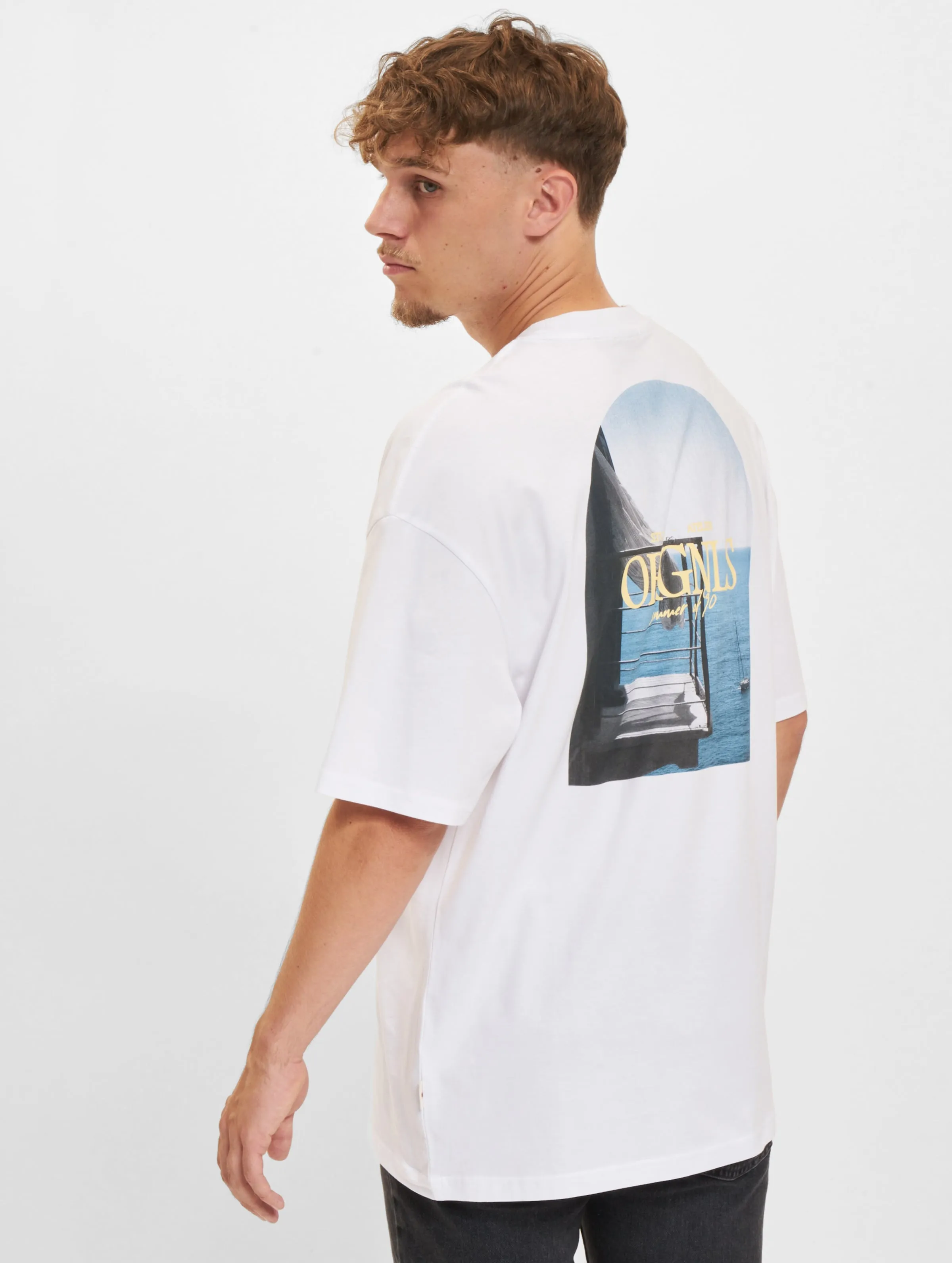 Jack & Jones Noto Type Photo Crew Neck