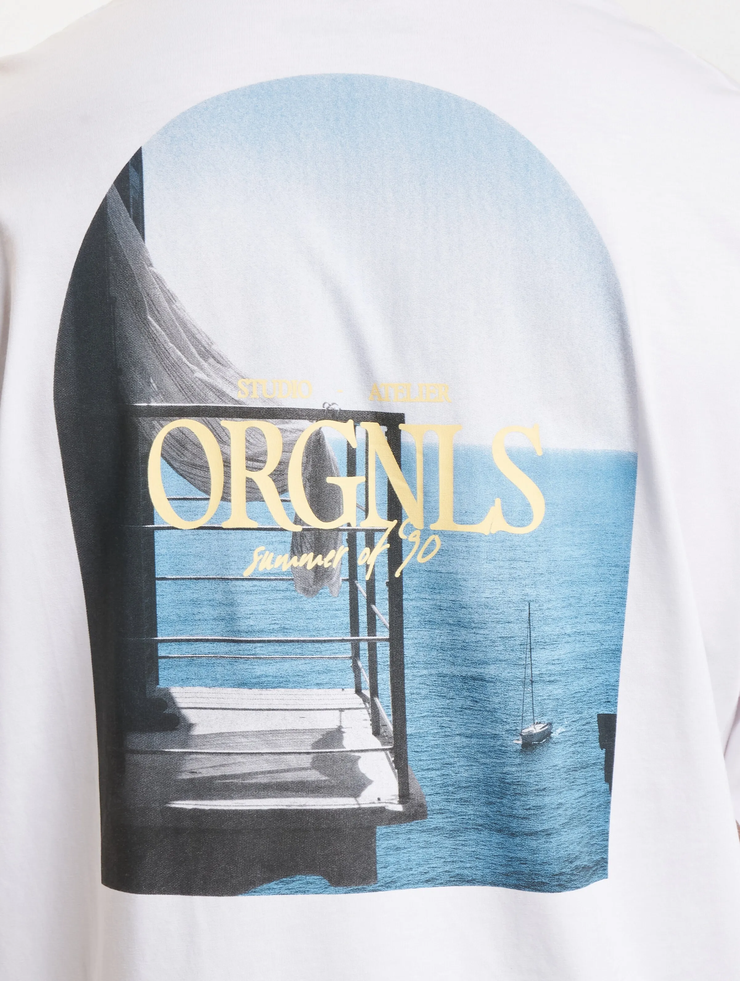 Jack & Jones Noto Type Photo Crew Neck