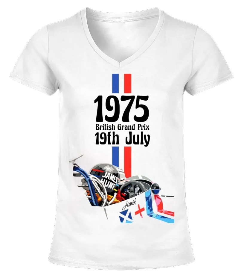 James Hunt WT (5) Camiseta cuello pico Mujer