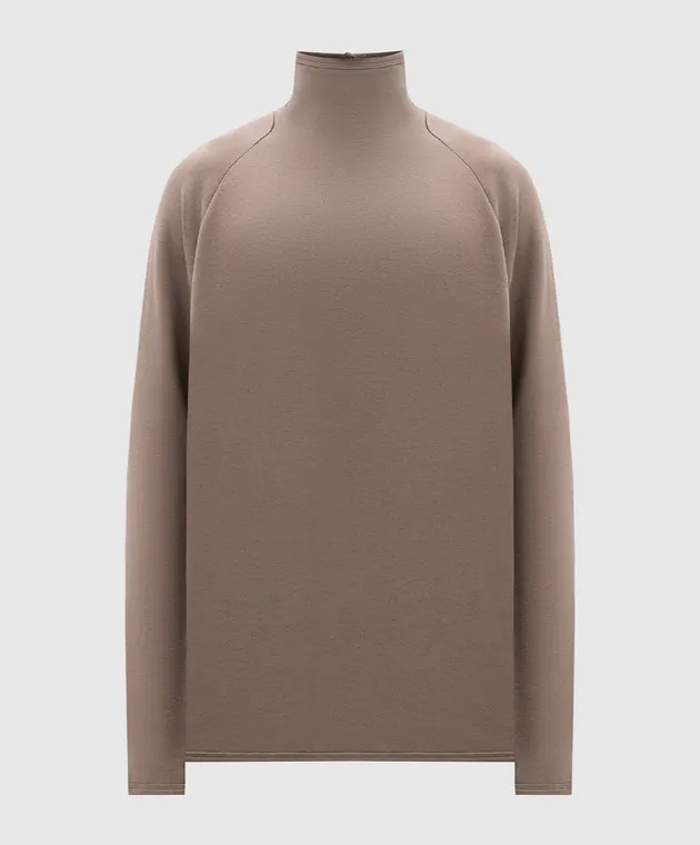 Jan Jan Van Essche Beige longsleeve with silk