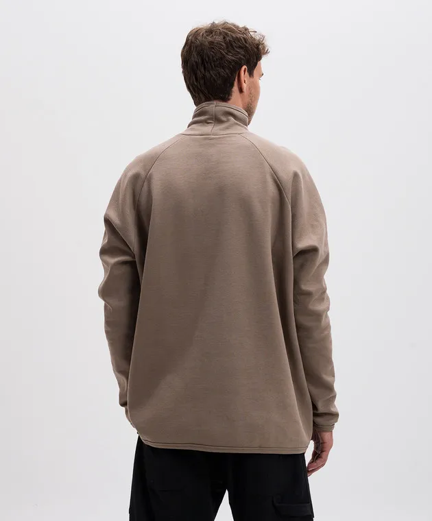Jan Jan Van Essche Beige longsleeve with silk