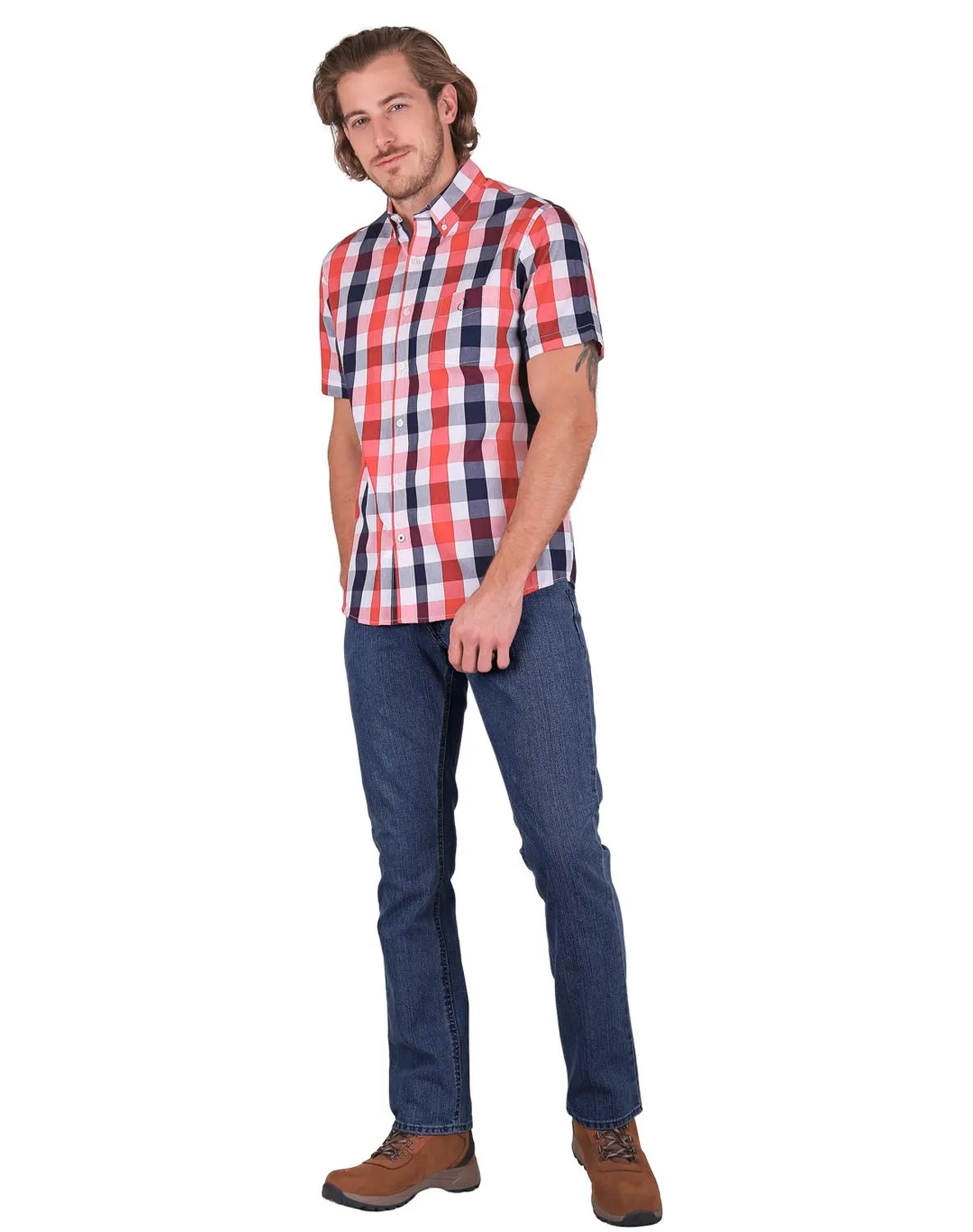 Jeans Hombre Básico Recto Azul Oggi 59101539