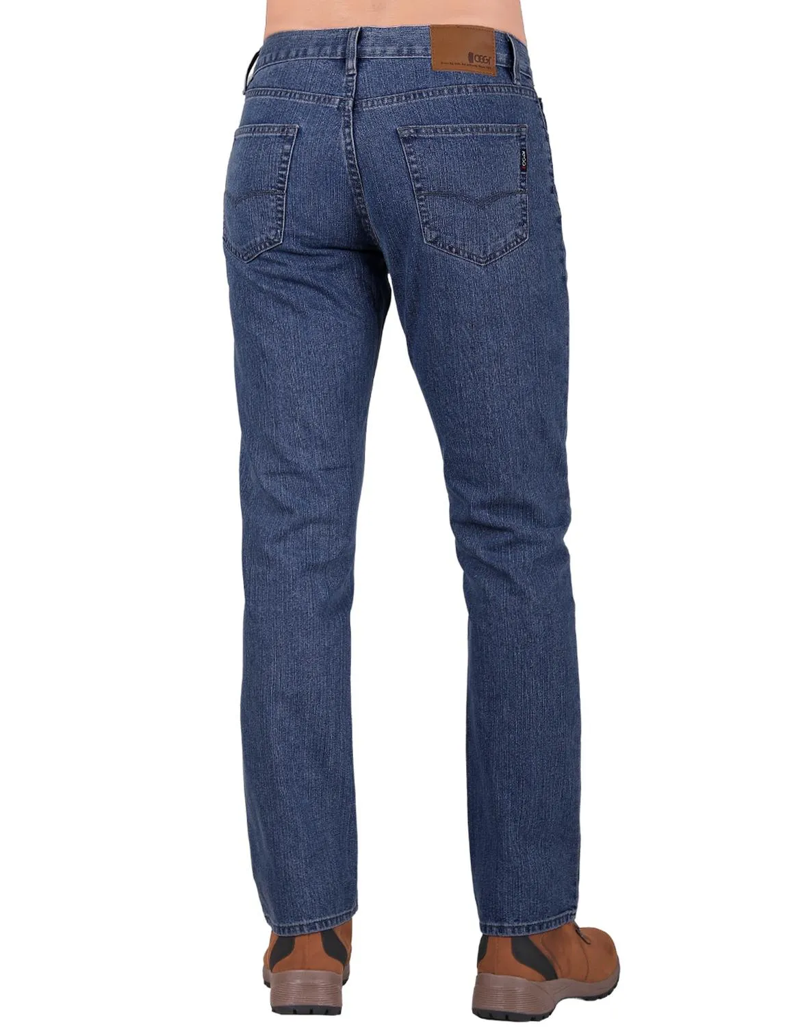 Jeans Hombre Básico Recto Azul Oggi 59101539