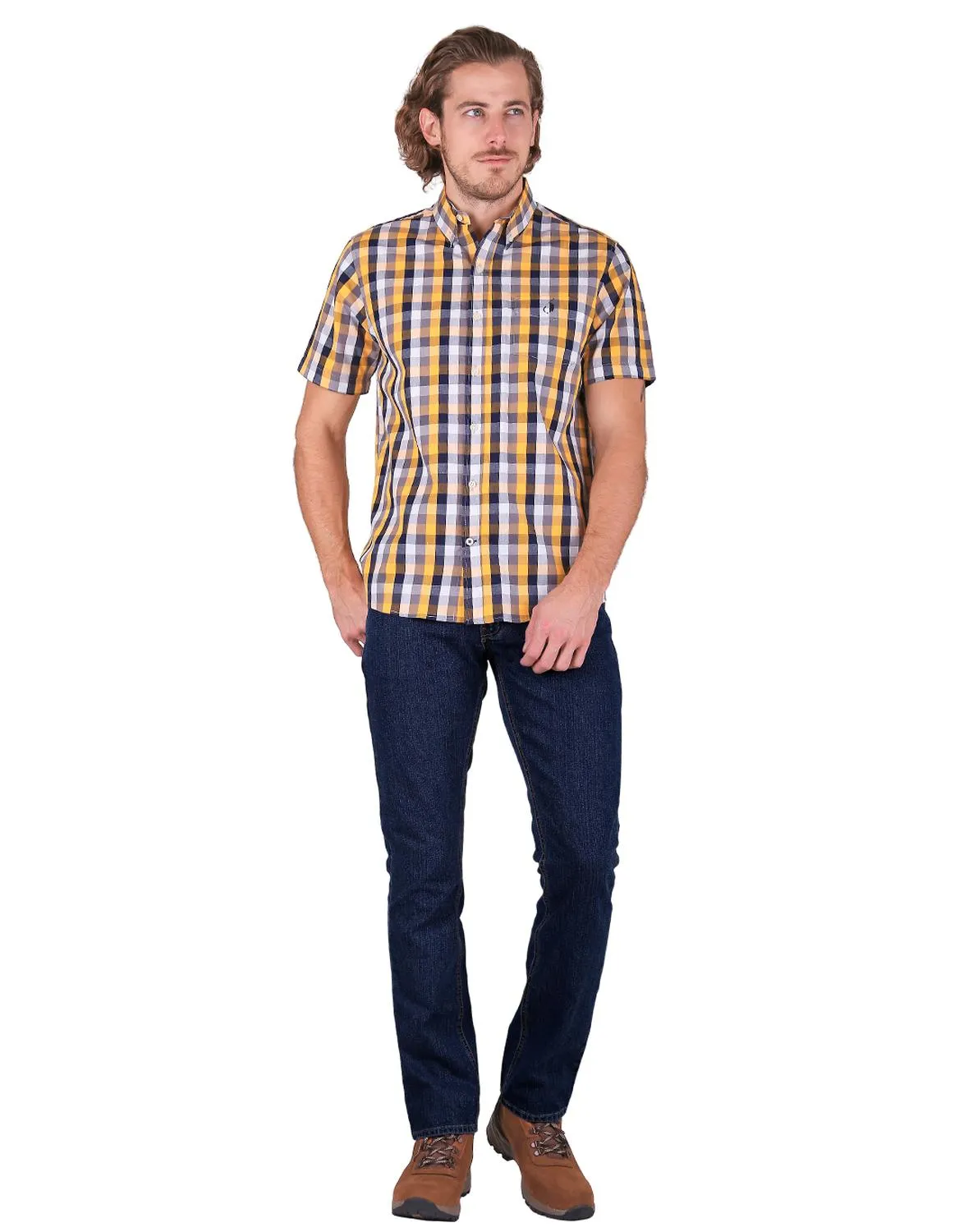 Jeans Hombre Básico Recto Azul Oggi 59101634