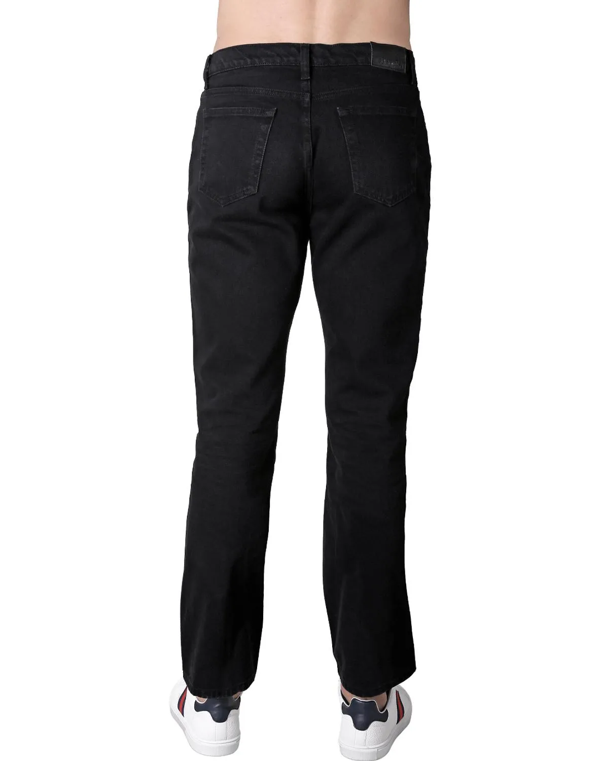 Jeans Hombre Básico Regular Negro Stfashion 63104416