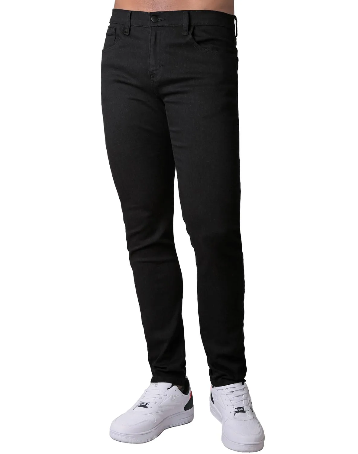 Jeans Hombre Básico Skinny Negro Stfashion 63104425
