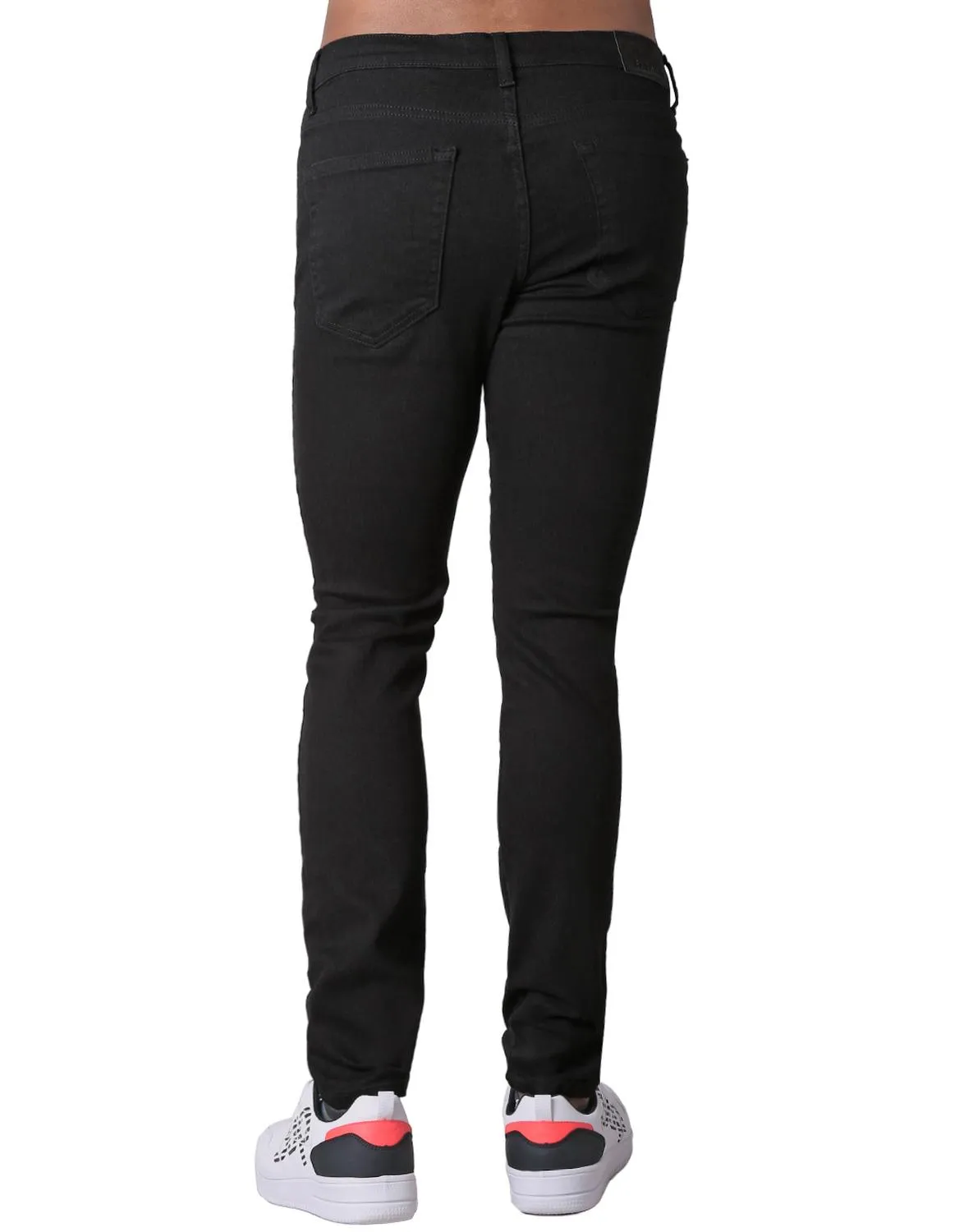 Jeans Hombre Básico Skinny Negro Stfashion 63104425