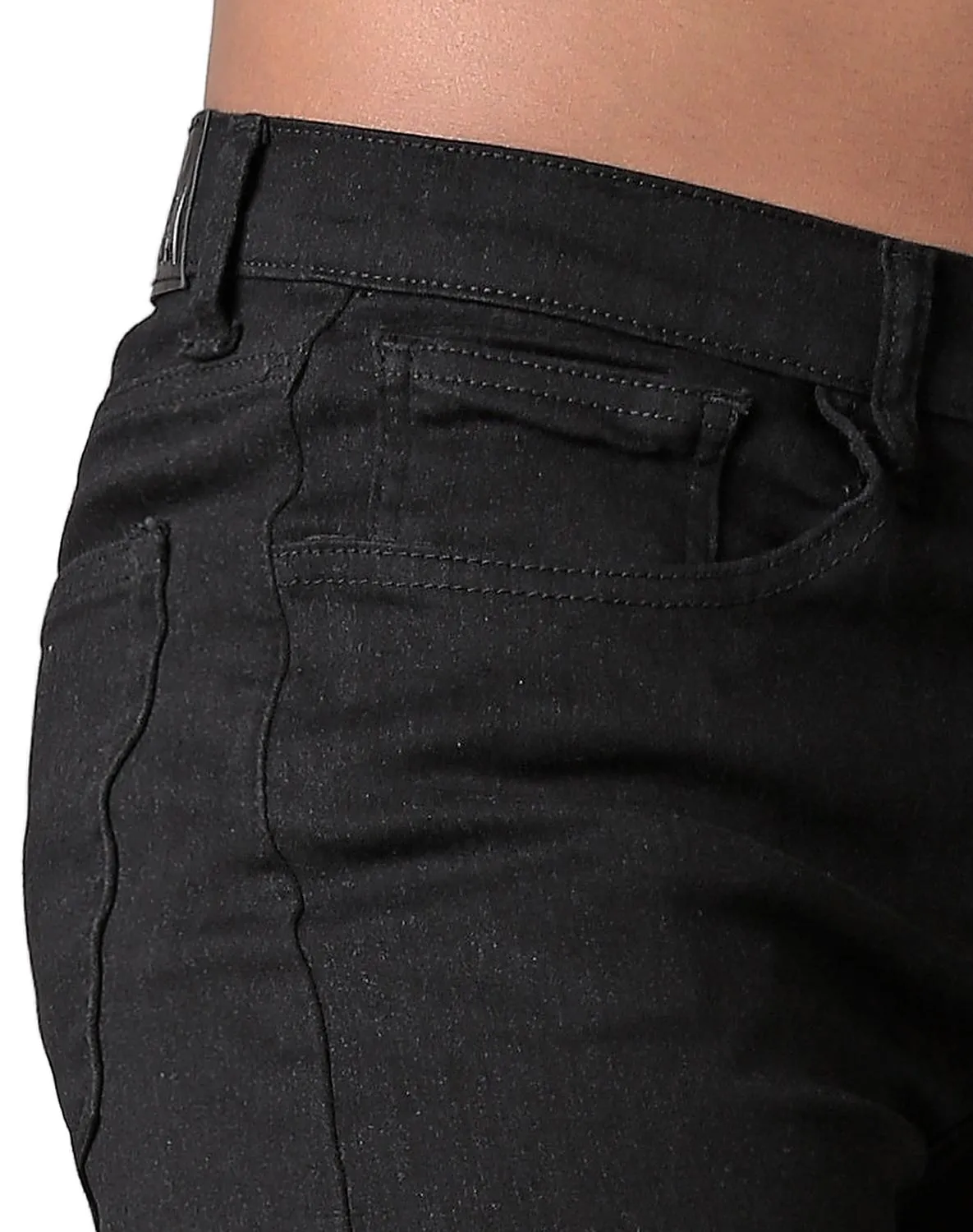 Jeans Hombre Básico Skinny Negro Stfashion 63104425