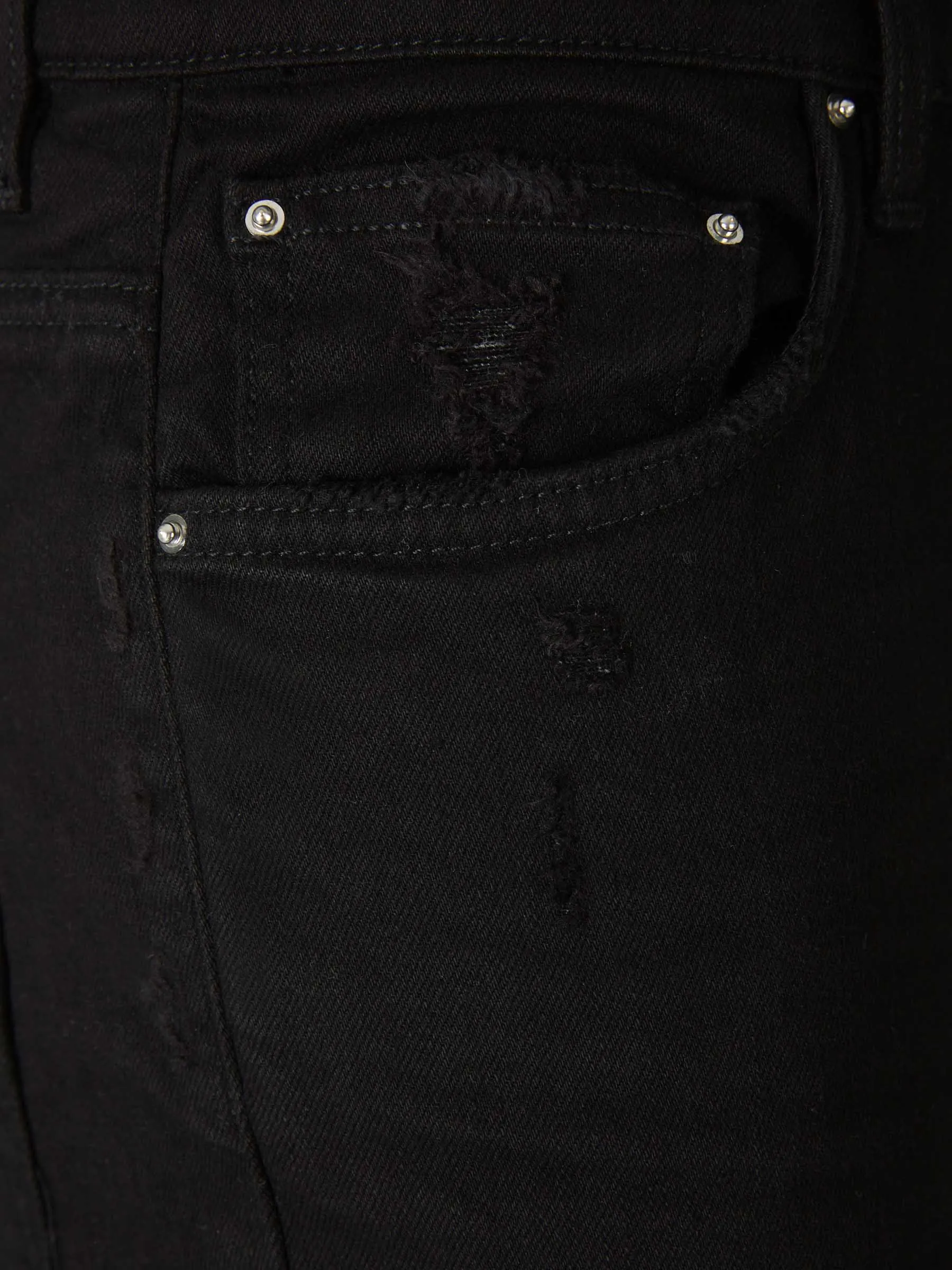 Jeans Rotos Rectos