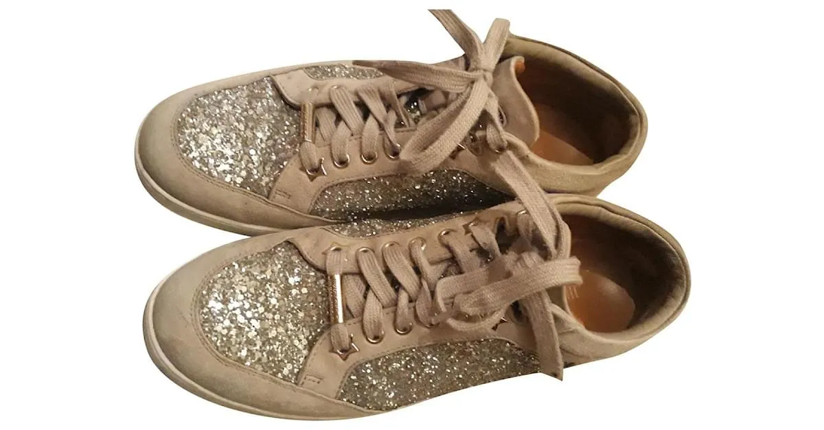 Jimmy Choo CESTA Plata Beige 