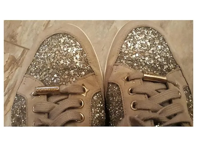 Jimmy Choo CESTA Plata Beige 