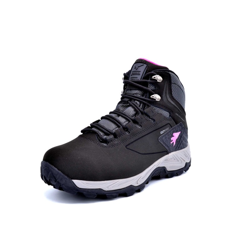 Joma Angara negro/fuxia | Bota de montaña impermeable para mujer