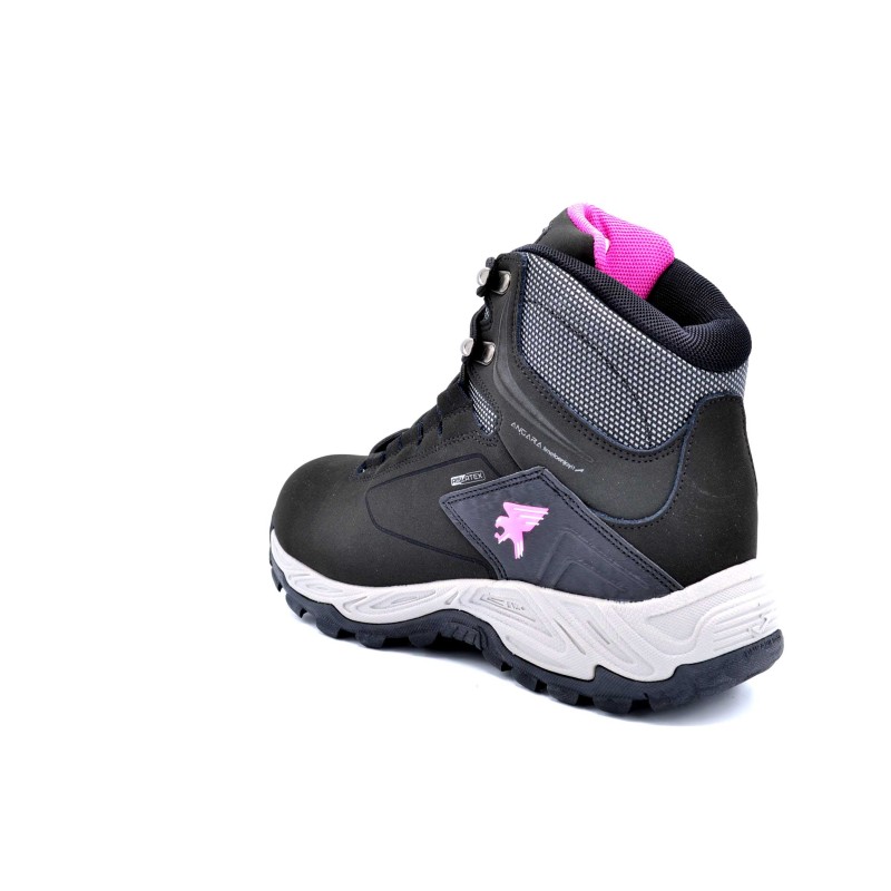 Joma Angara negro/fuxia | Bota de montaña impermeable para mujer