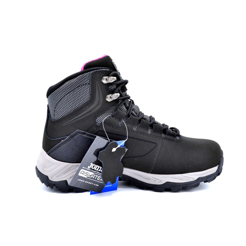 Joma Angara negro/fuxia | Bota de montaña impermeable para mujer