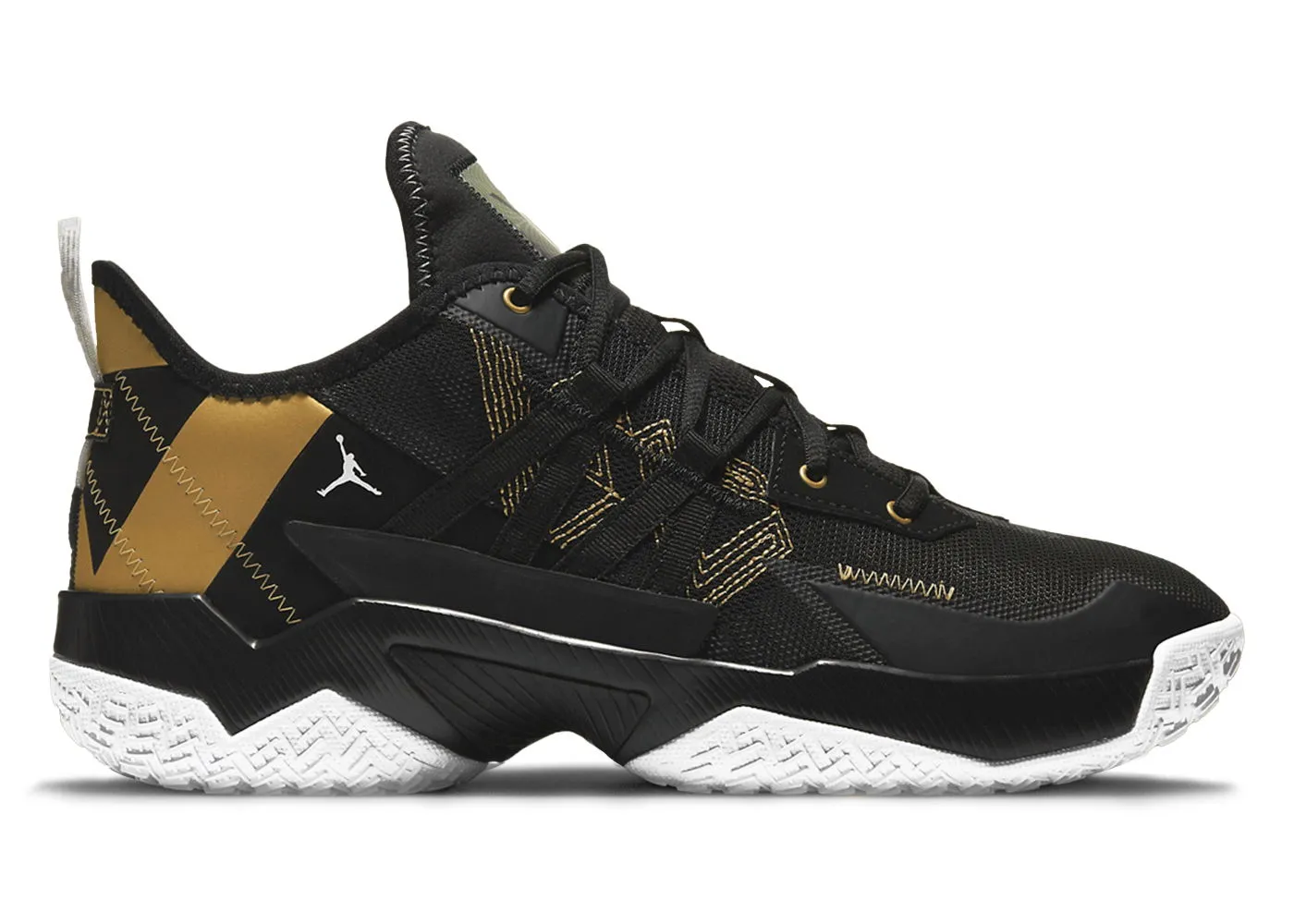 Jordan Air Jordan Westbrook One Take II Black Metallic Gold