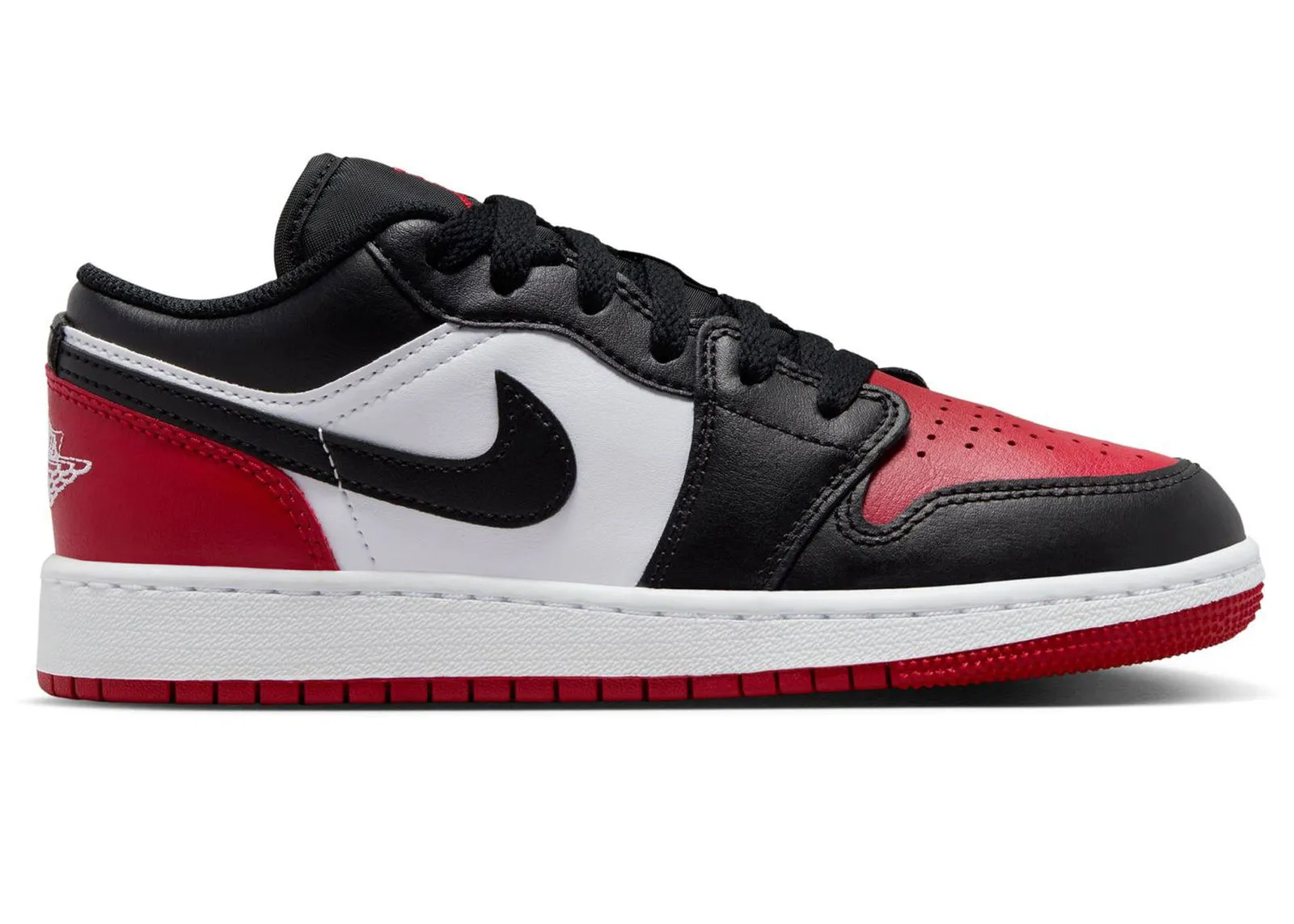 Jordan Jordan 1 Low Bred Toe 2.0 (GS)
