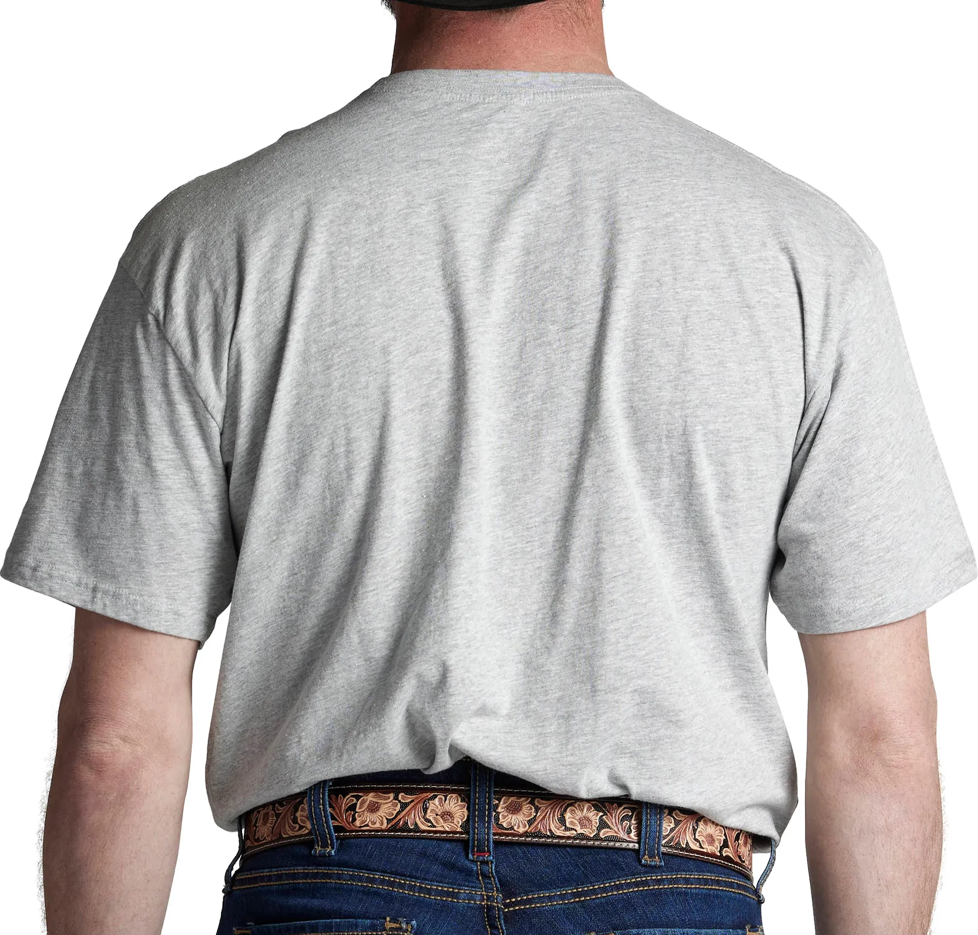 Justin Men's License Plate Flag Tee