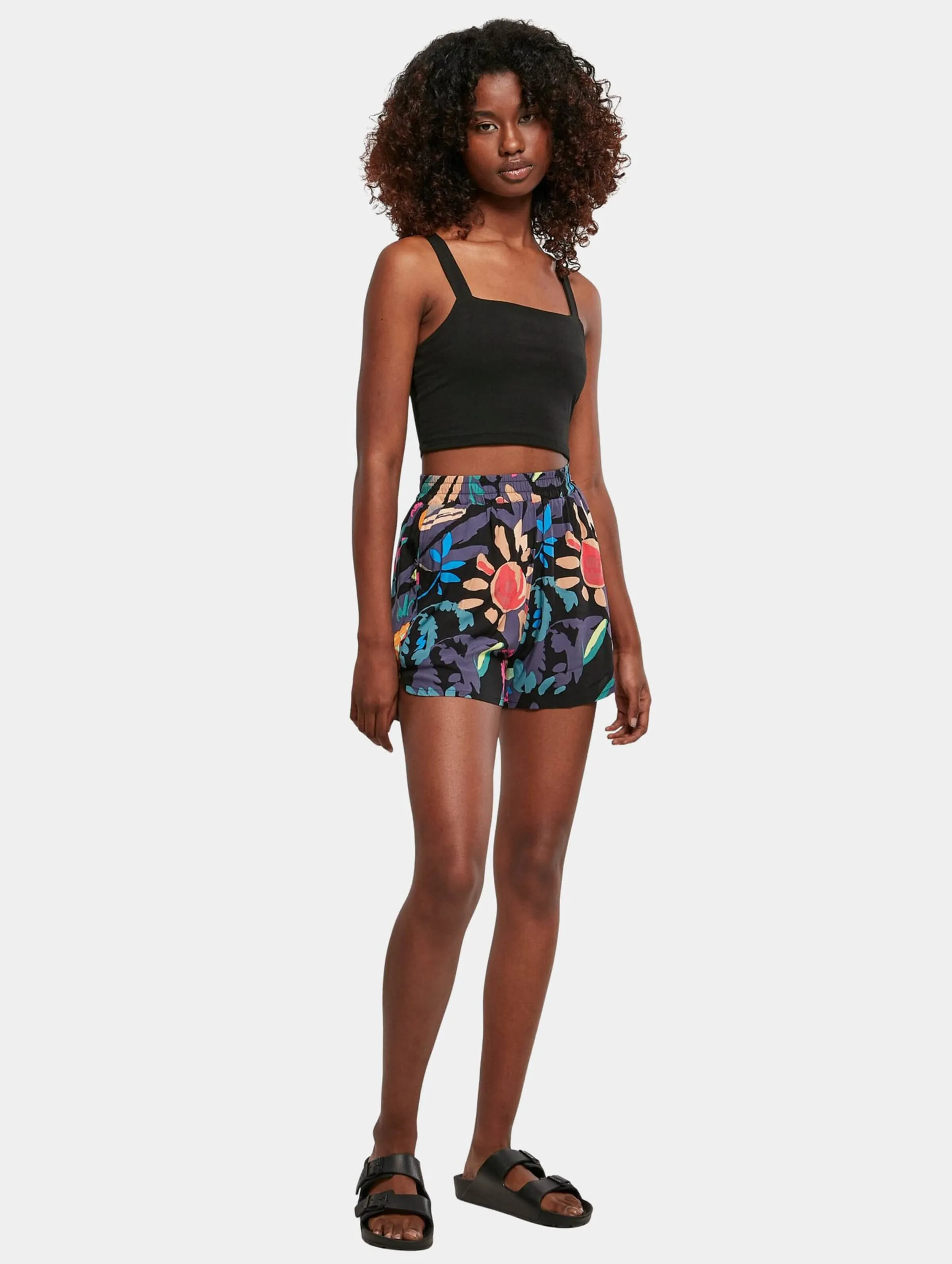 Ladies Aop Viscose Resort