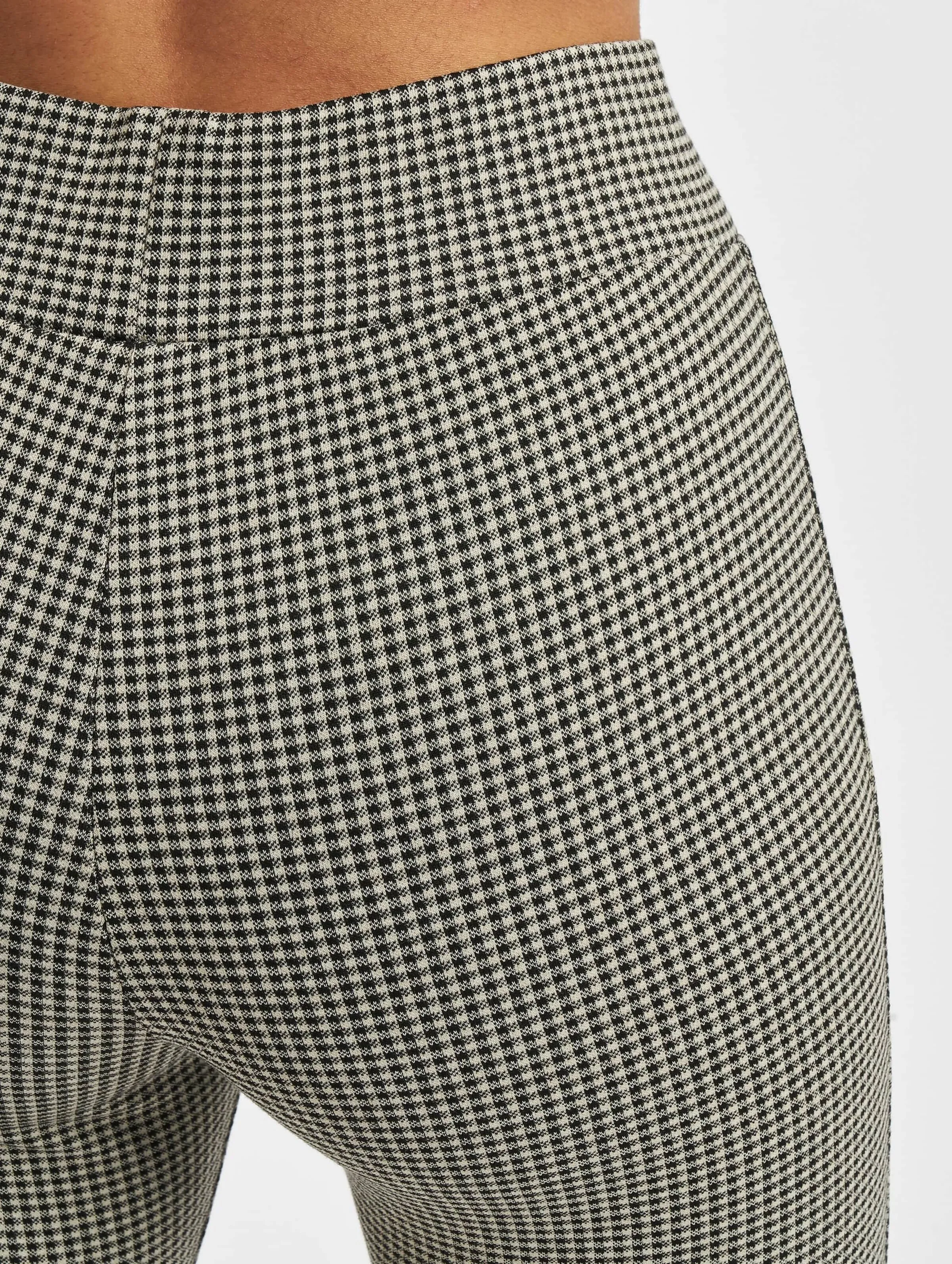 Ladies Vichy Check High Waist