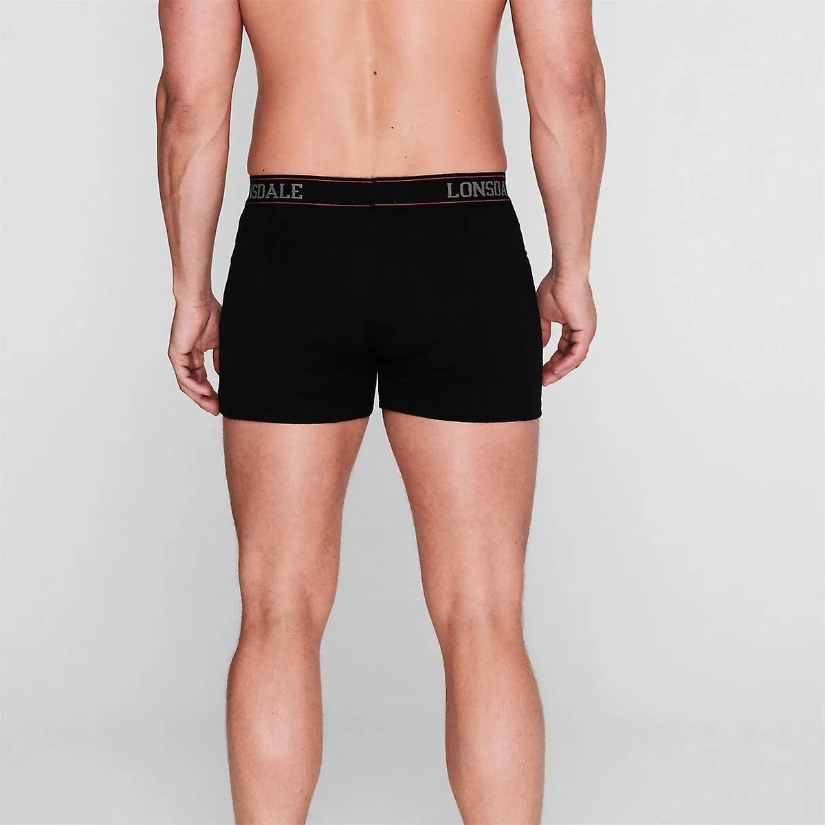 Lonsdale 2 Pack Boxers Mens