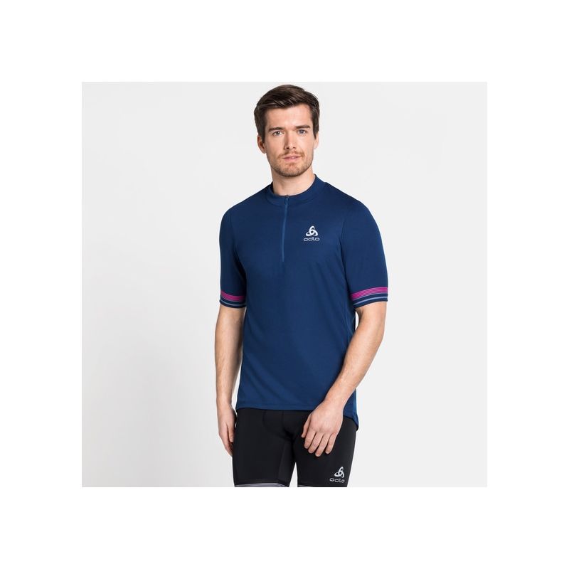 Maillot de ciclismo para hombre Odlo Element (Navy)