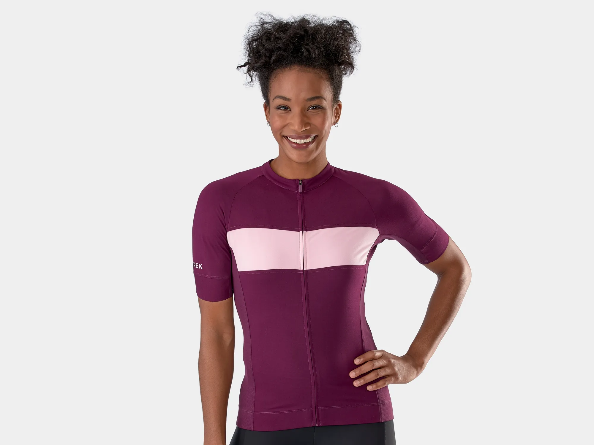 Maillot Trek Circuit LTD Mujer M Mulberry/Blush