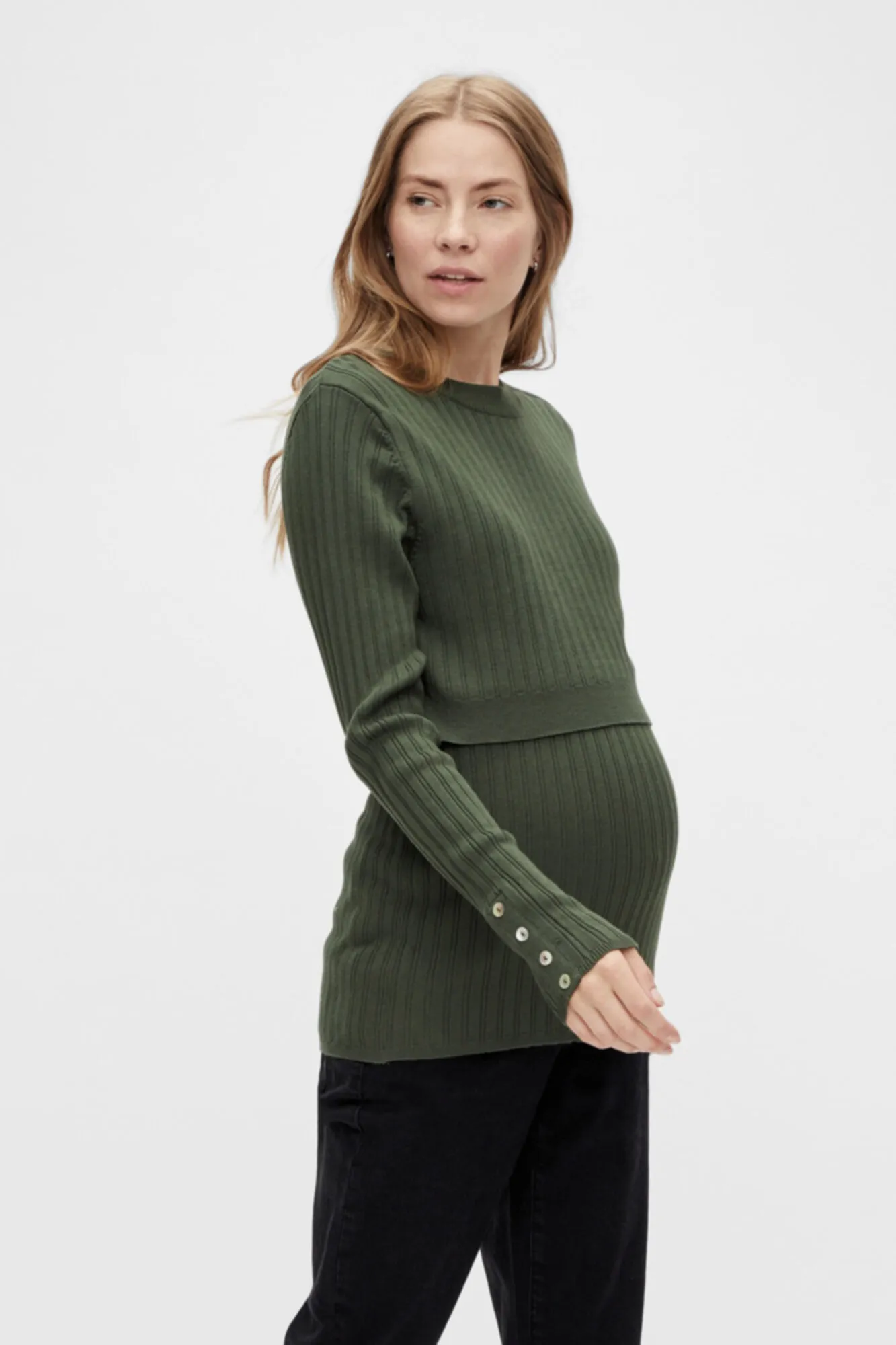 Mamalicious Top canalé doble función