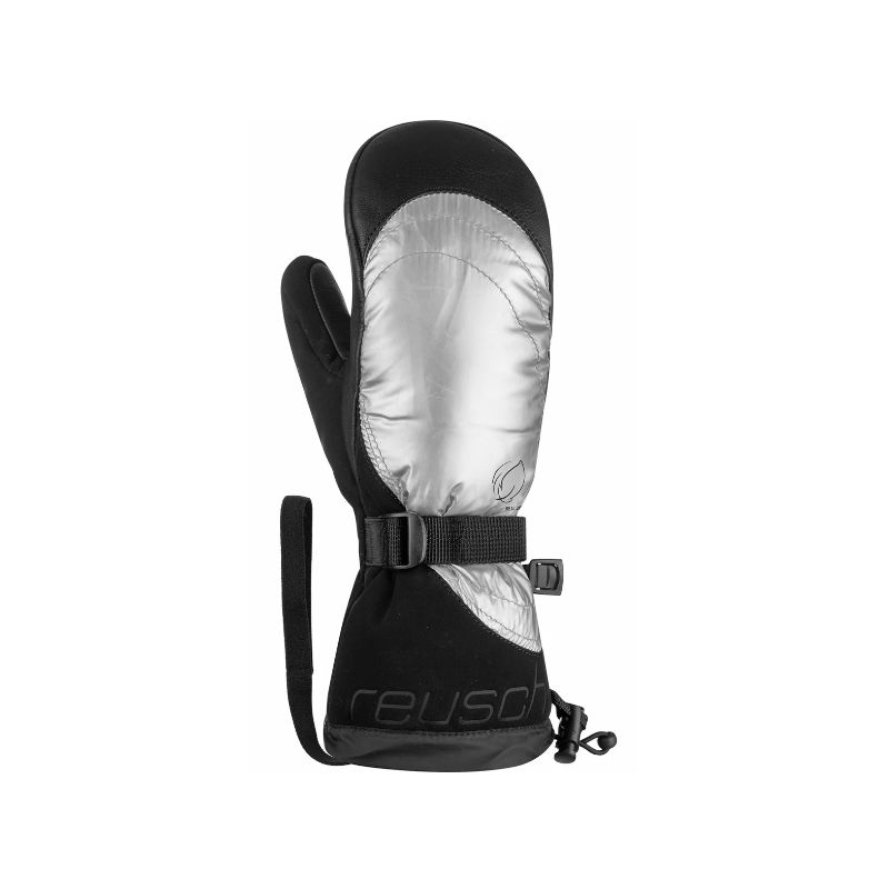 Manoplas de esquí REUSCH Yeta (negro/plata brillante) Mujer