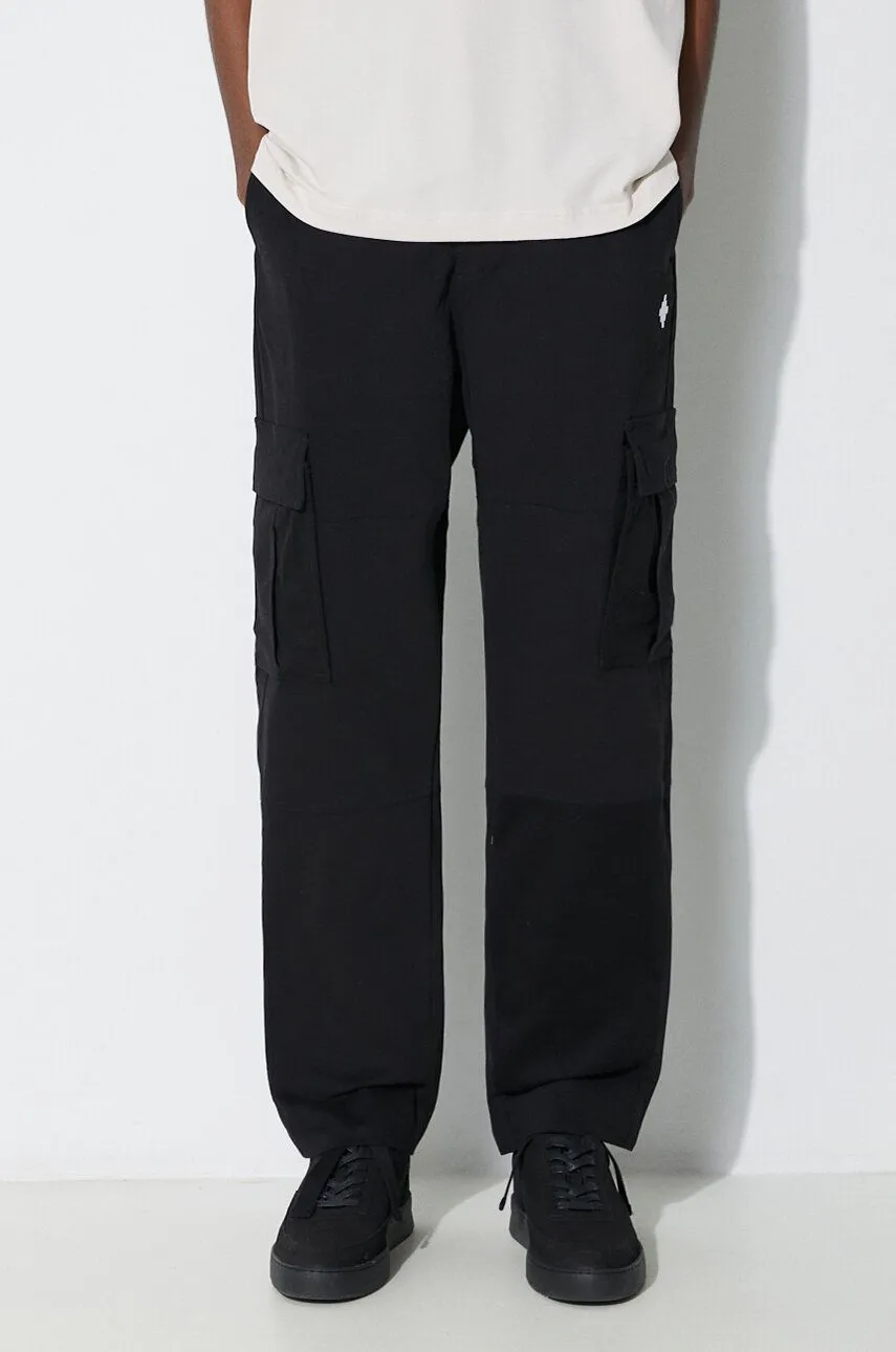Marcelo Burlon Cross Cotton Cargo Pants