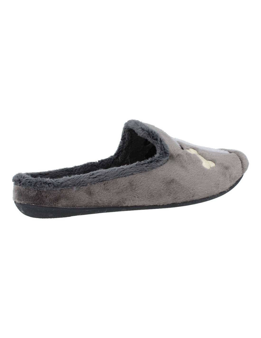 MARPEN  ZAPATILLAS DE CASA PERRO GRIS