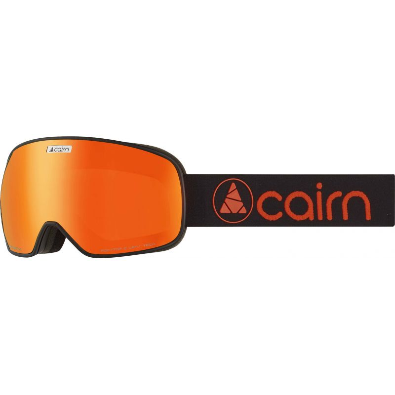 Mascara esquí adulto Cairn Magnetik / Spx3[ium] (Mat Black Orange)