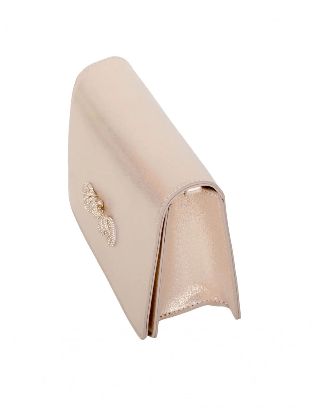 MENBUR Bolso Fiesta Oro Rosa