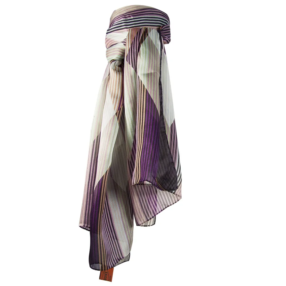 Missoni Pañuelo Rayas Seda