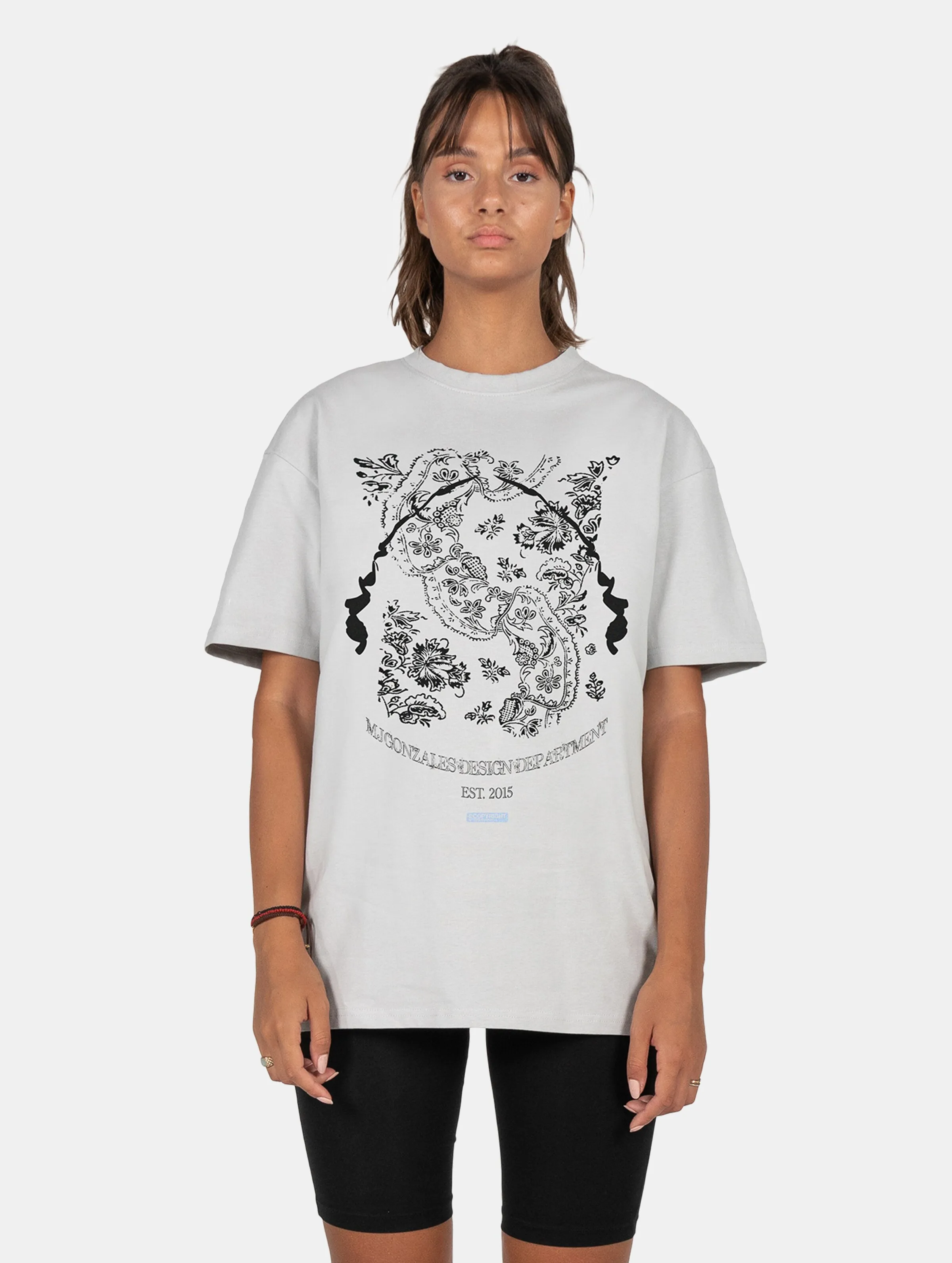 MJ GONZALES LADIES PAISLEY X HEAVY OVERSIZED TSHIRTS