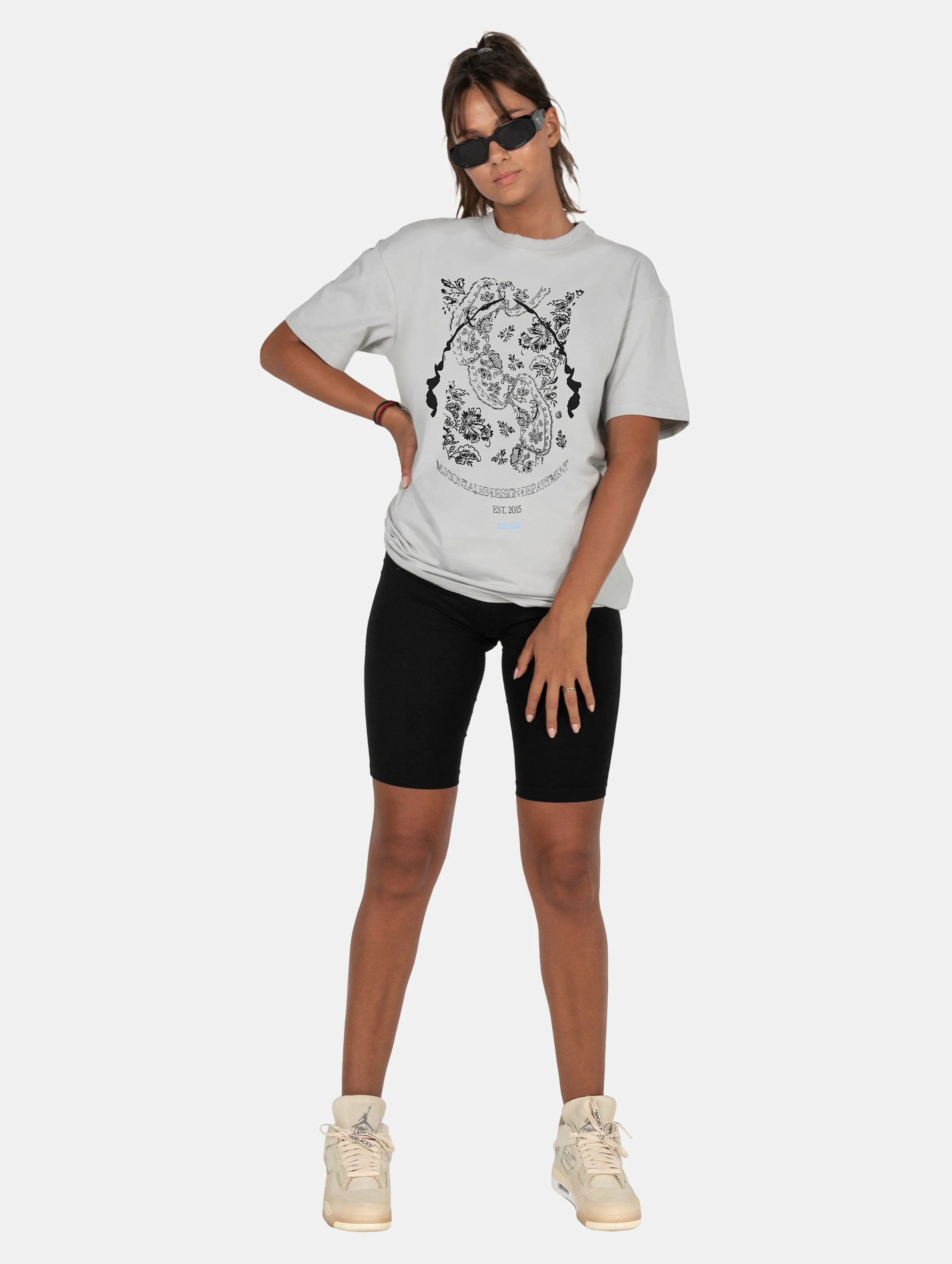 MJ GONZALES LADIES PAISLEY X HEAVY OVERSIZED TSHIRTS
