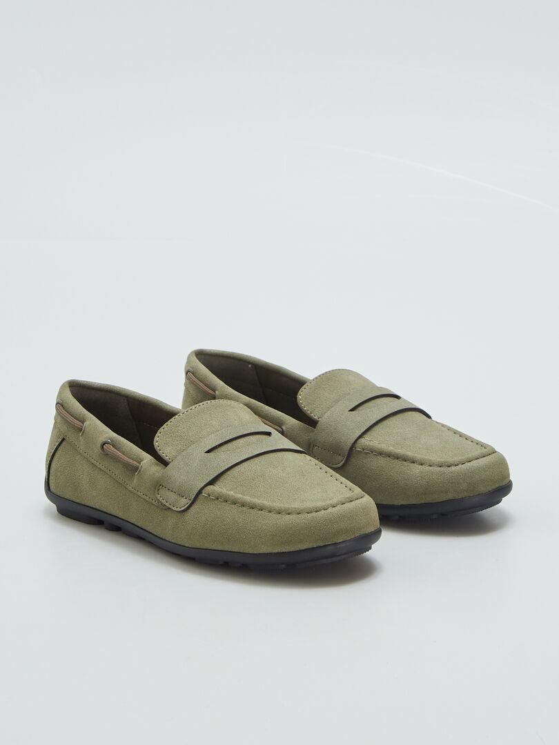MOCASINES DE ANTELINA  KAKI