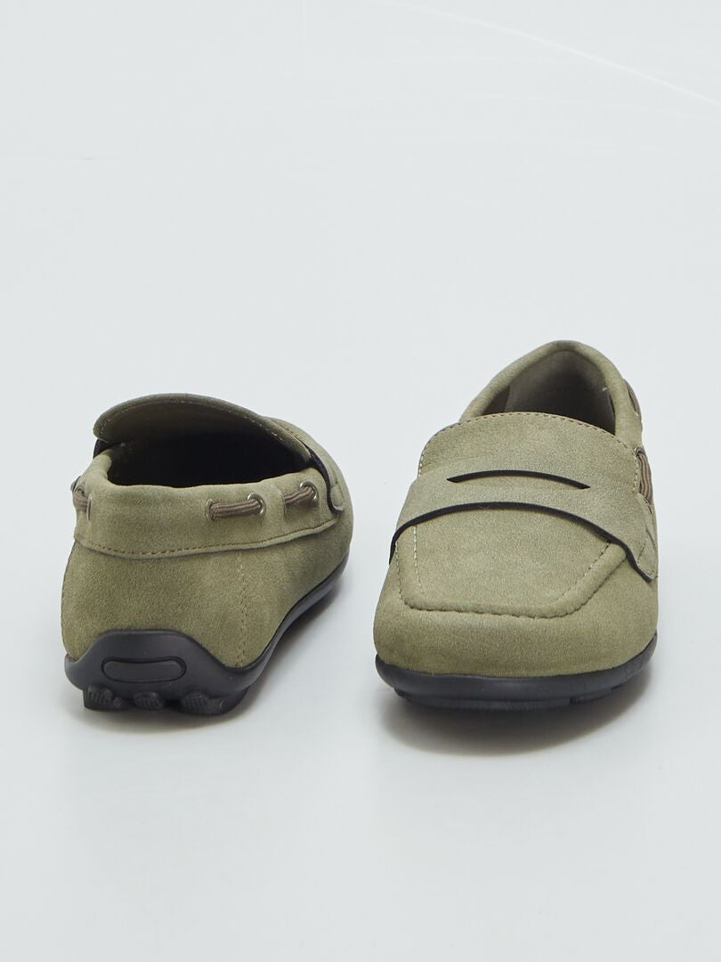 MOCASINES DE ANTELINA  KAKI