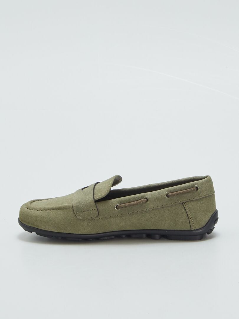 MOCASINES DE ANTELINA  KAKI